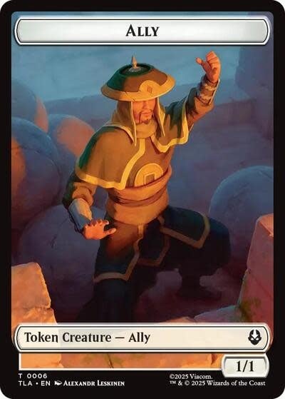 Ally (0006) // Clue (0017) Double-Sided Token - 6 // 17 (Foil, T)