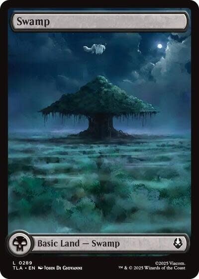 Swamp (0289) (Foil, L) (TLA)