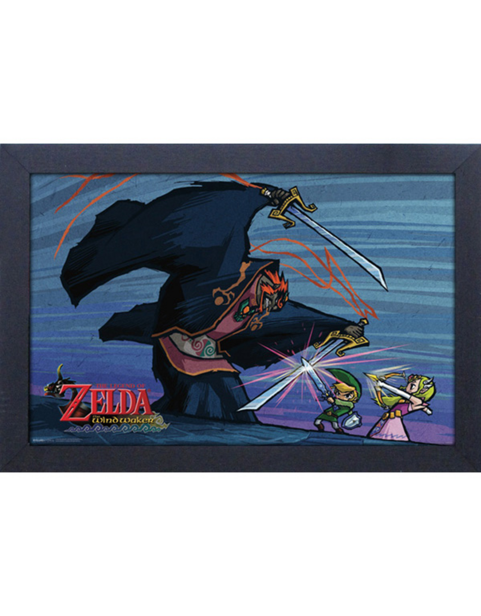 Pyramid America TLOZ: Windwaker- Ganon Battle - 11" x 17"