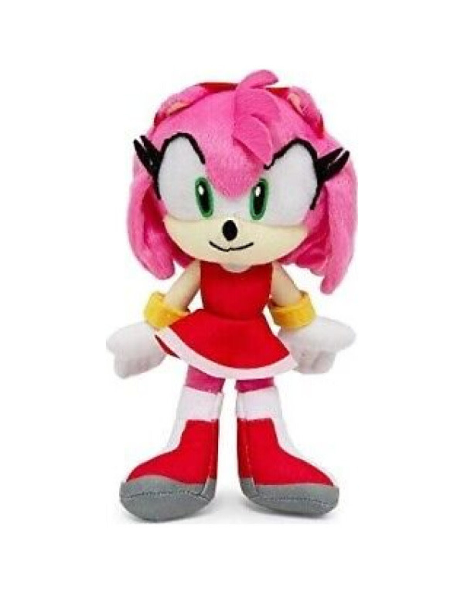 Jakks Sonic The Hedgehog - Amy 8" Plush With Zippered Pocket