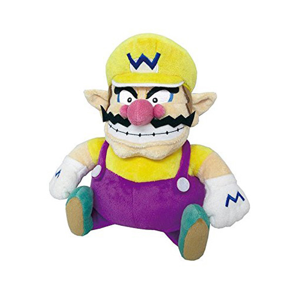 Little Buddy Super Mario Bros - Wario - 10" Plush