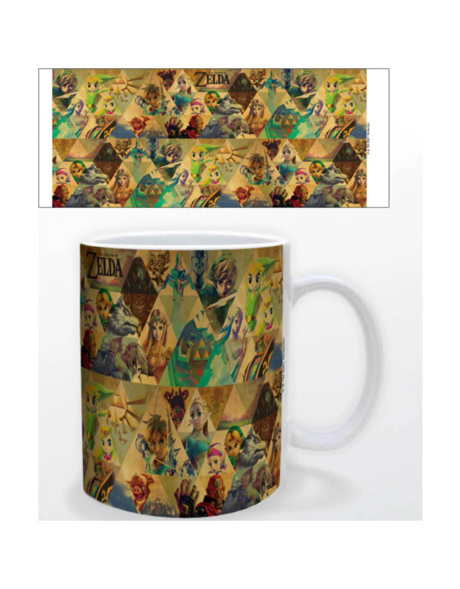 Pyramid America The Legend of Zelda - Character Montage 11oz Ceramic Mug
