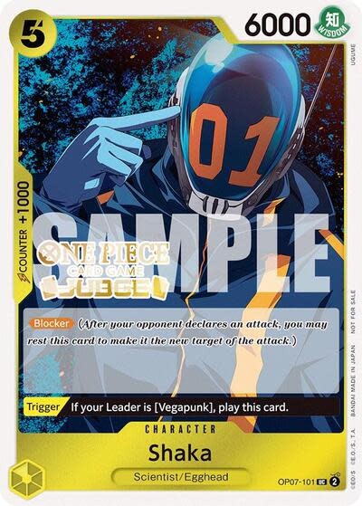 Shaka (Judge Pack Vol. 5) (Promo) - OP07-101 (Foil, UC)
