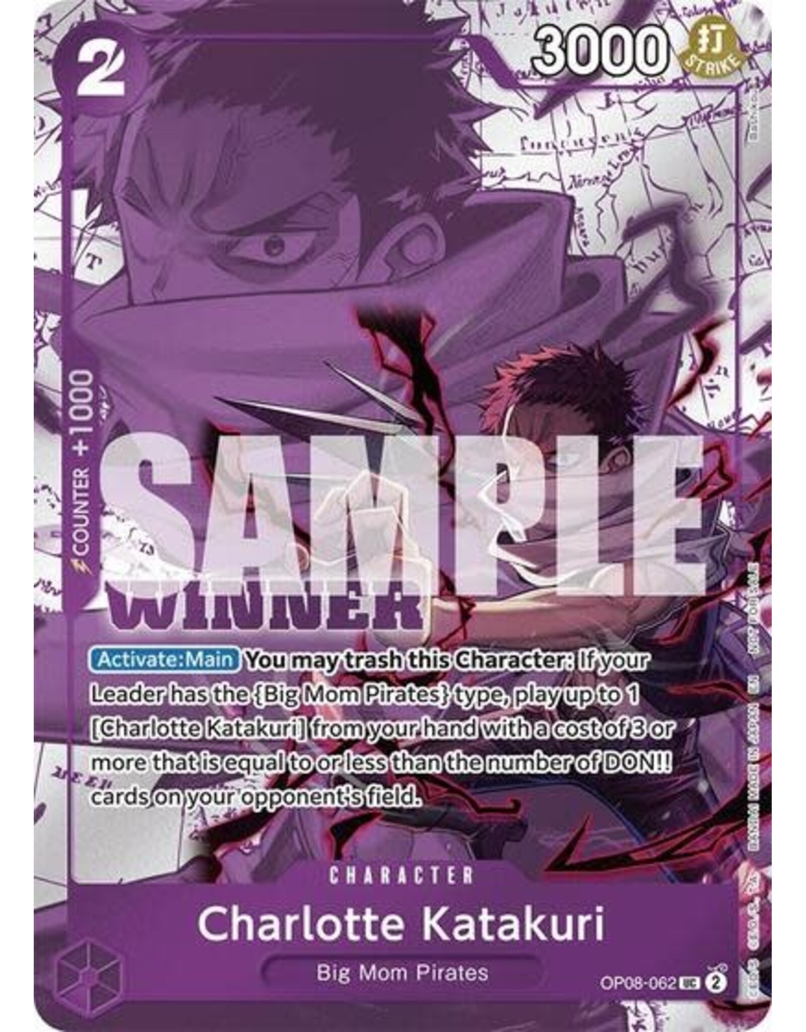 Charlotte Katakuri (Winner Pack 2025 Vol. 3) - OP08-062 (Foil, UC)