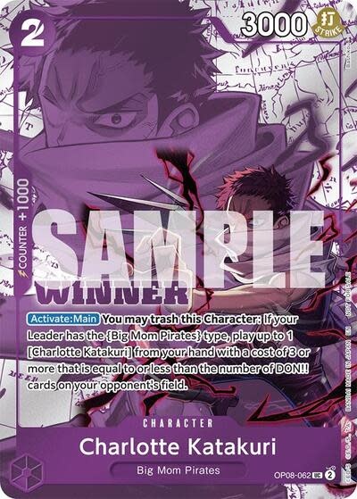 Charlotte Katakuri (Winner Pack 2025 Vol. 3) - OP08-062 (Foil, UC)