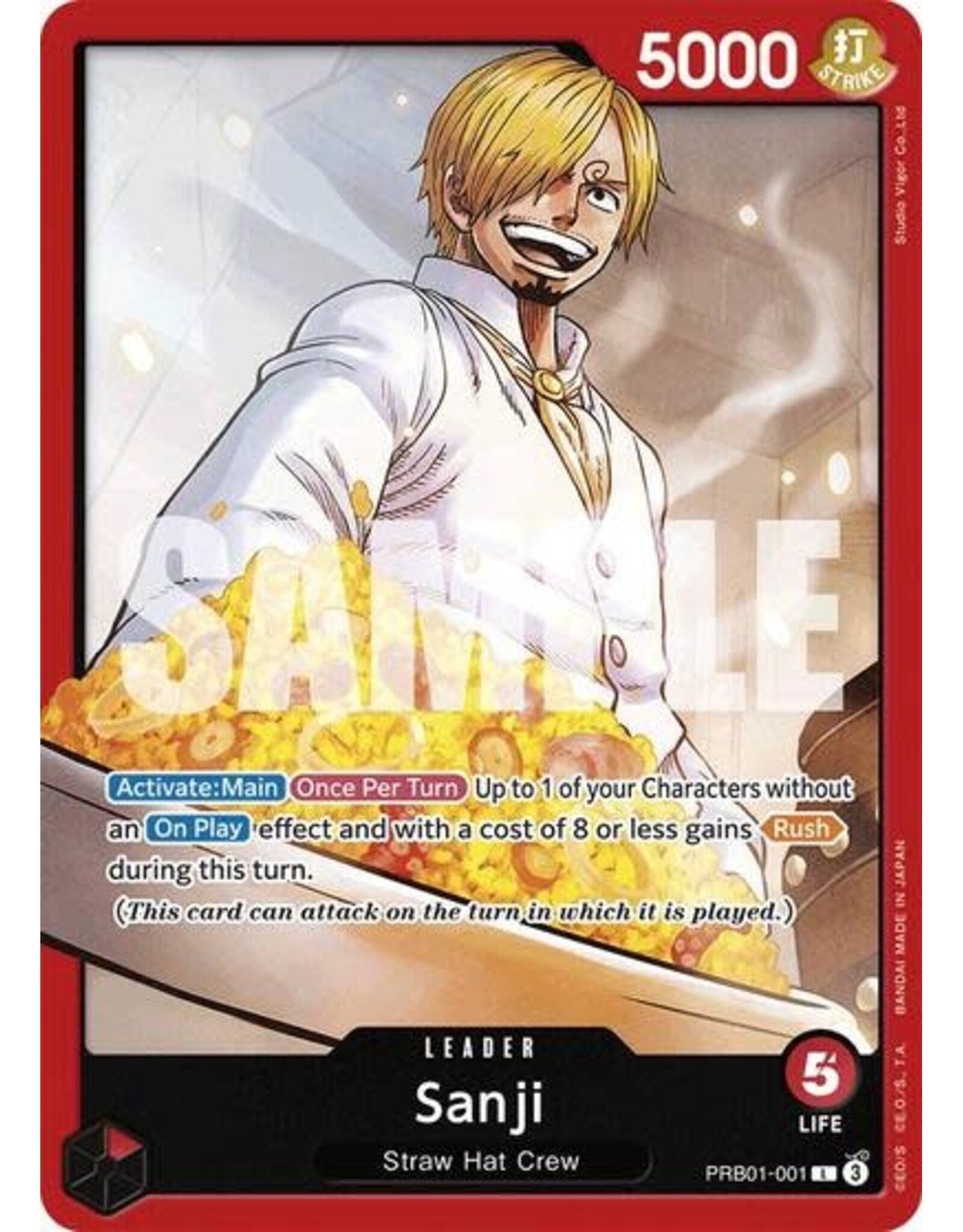 Sanji (PRB01-001) (Normal, L)