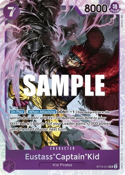 Eustass"Captain"Kid (013) - ST10-013 (Foil, SR)