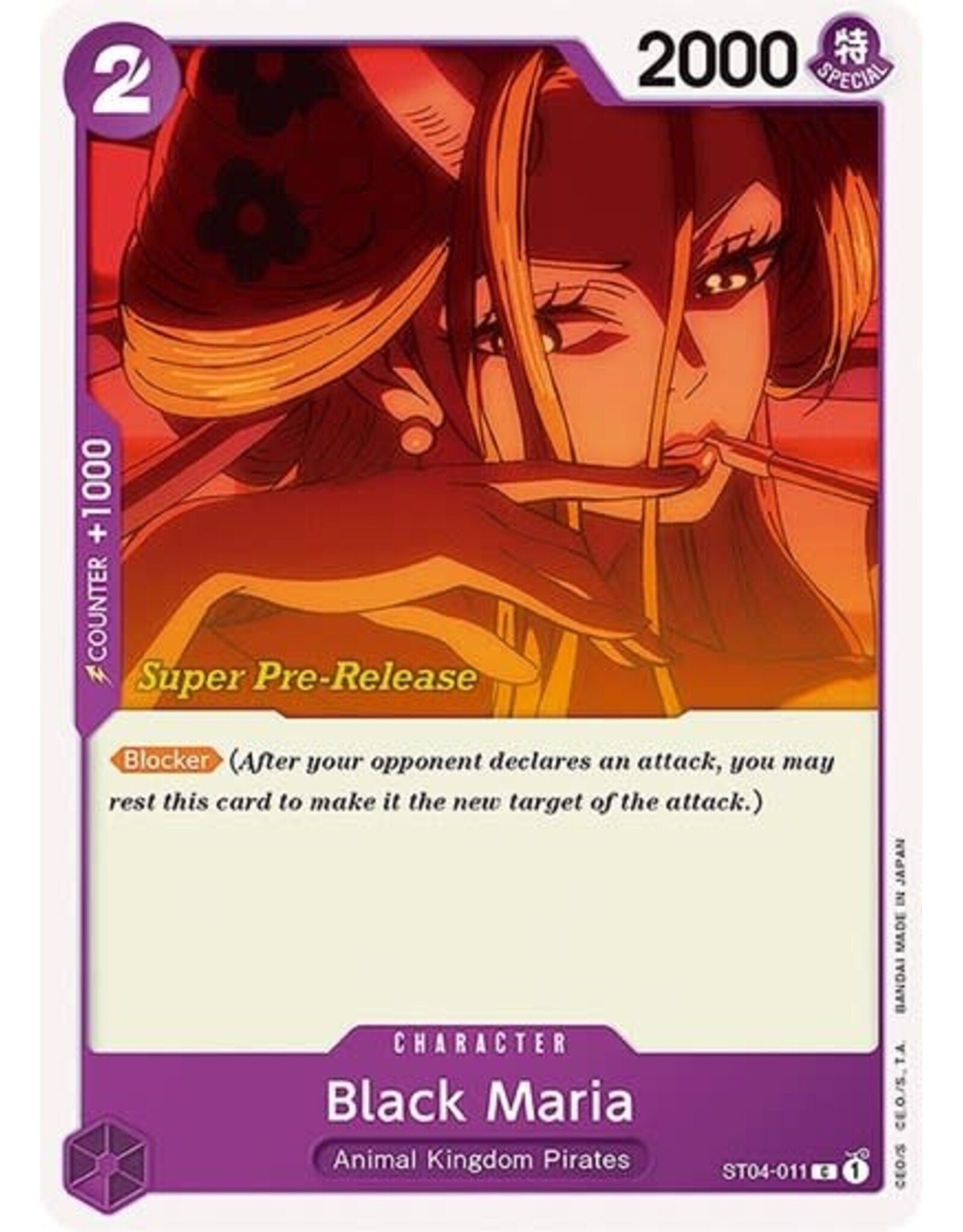 Black Maria (Pre-Release Event) - ST04-011 (Normal, C)