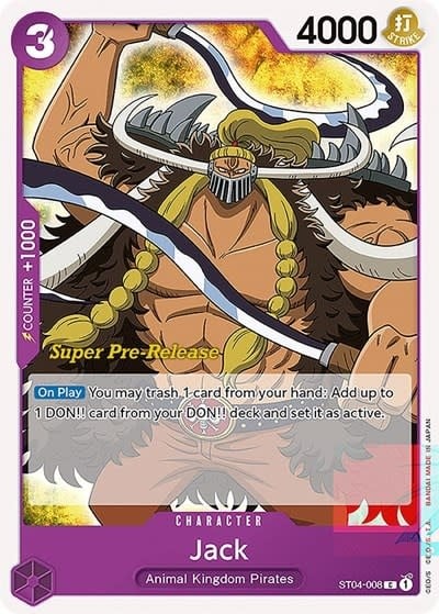 Jack (Pre-Release Event) - ST04-008 (Normal, C)