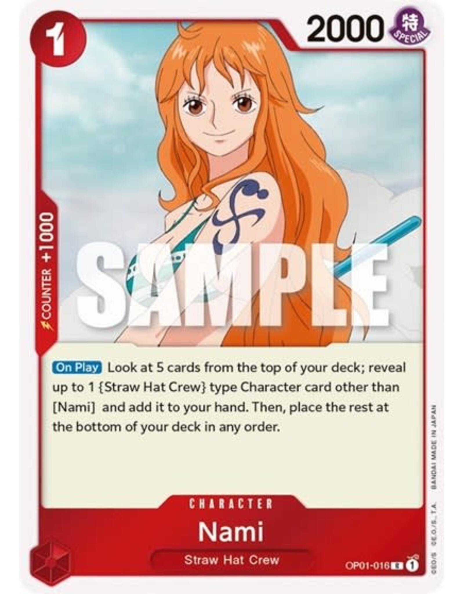 Nami - OP01-016 (Foil, R)