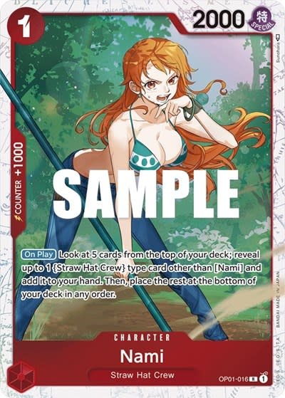 Nami - OP01-016 (Ultra Deck: The Three Captains) (Foil, R)