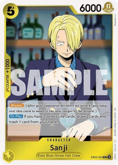 Sanji - EB02-054 (Foil, R)