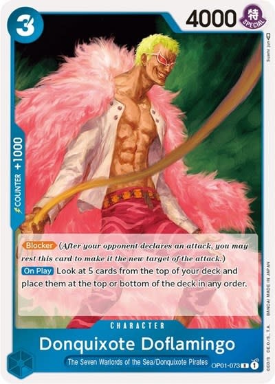 Donquixote Doflamingo (073) - OP01-073 (Foil, R)