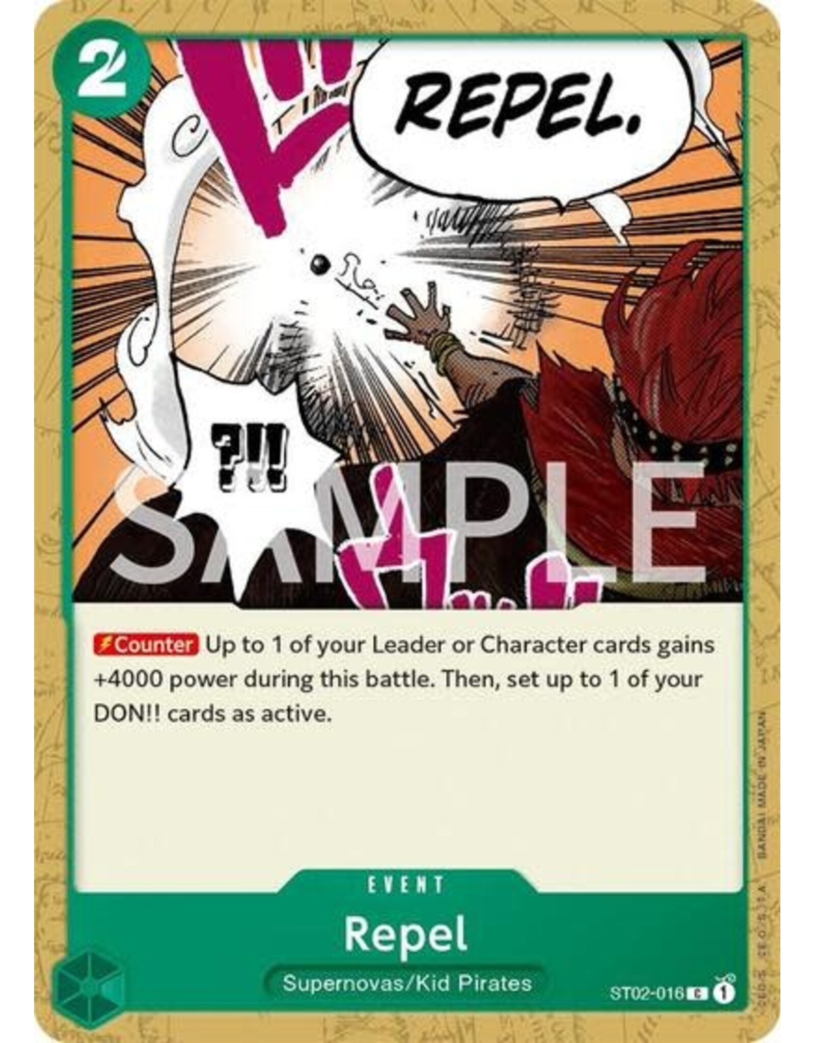 Repel - ST02-016 (Normal, C) (Revision Pack)