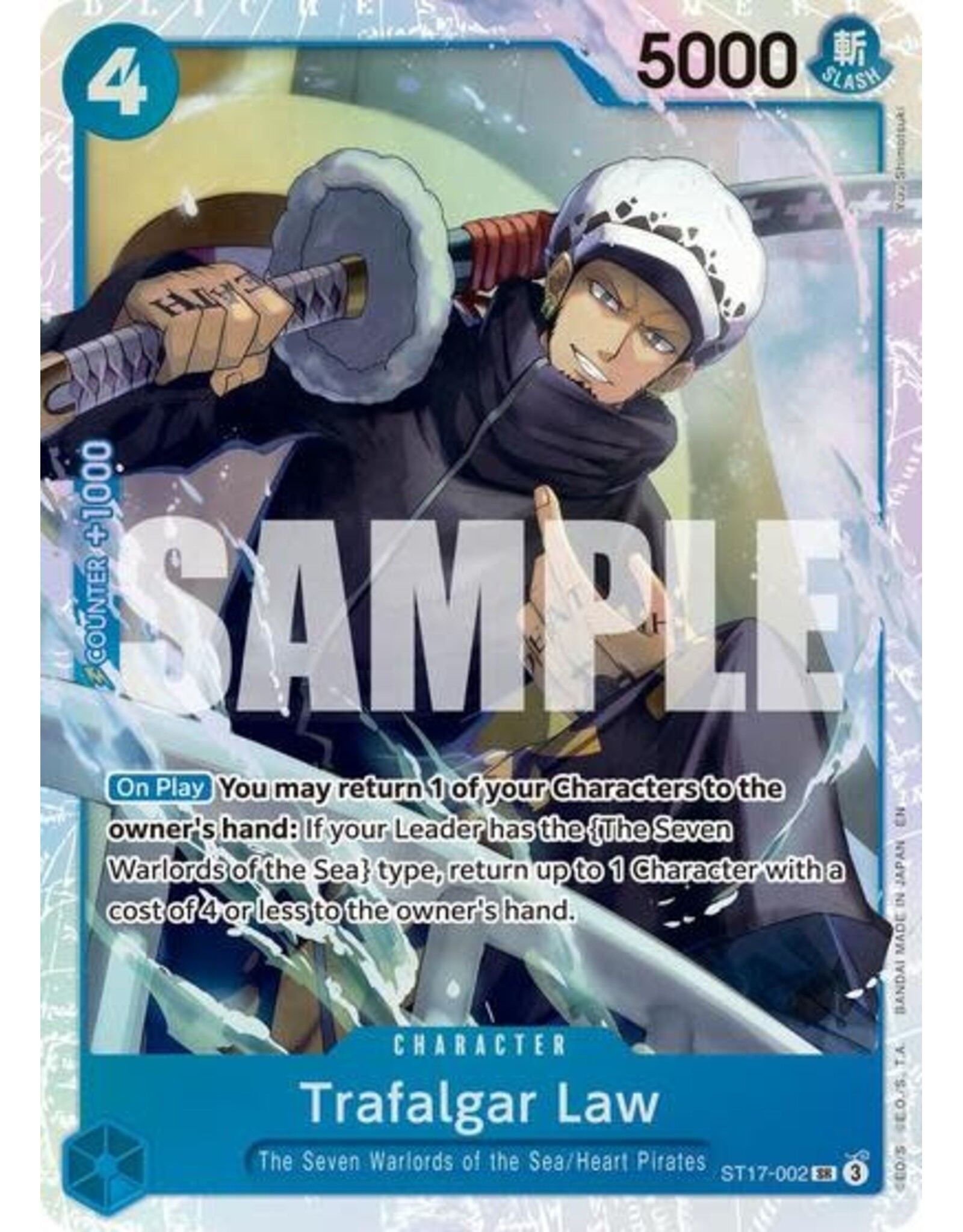 Trafalgar Law - ST17-002 (Reprint) (Foil, SR)