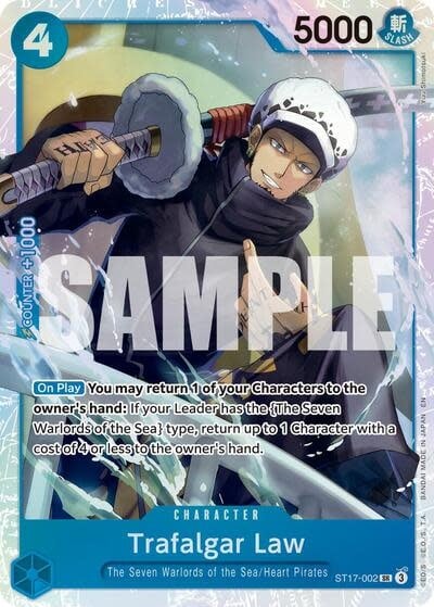Trafalgar Law - ST17-002 (Reprint) (Foil, SR)