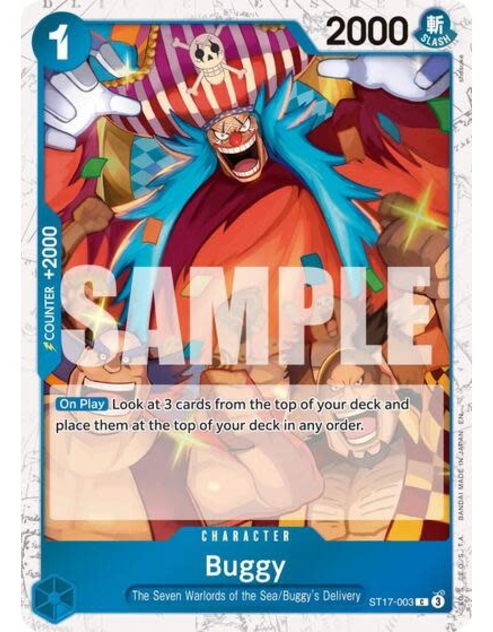 Buggy - ST17-003 (Pirate Foil) (Foil, C)