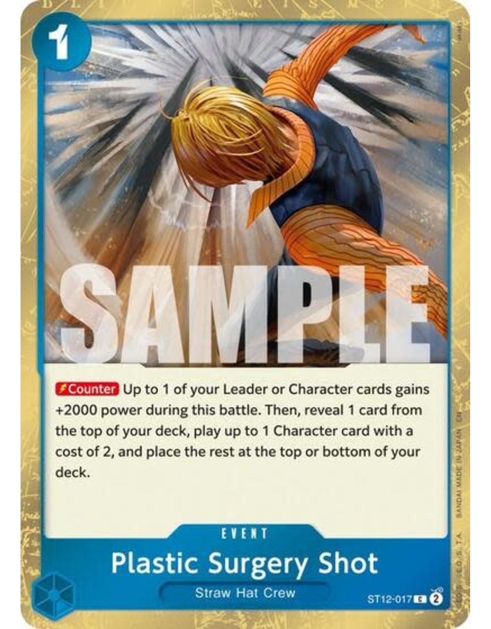 Plastic Surgery Shot - ST12-017 (Pirate Foil) (Foil, C)