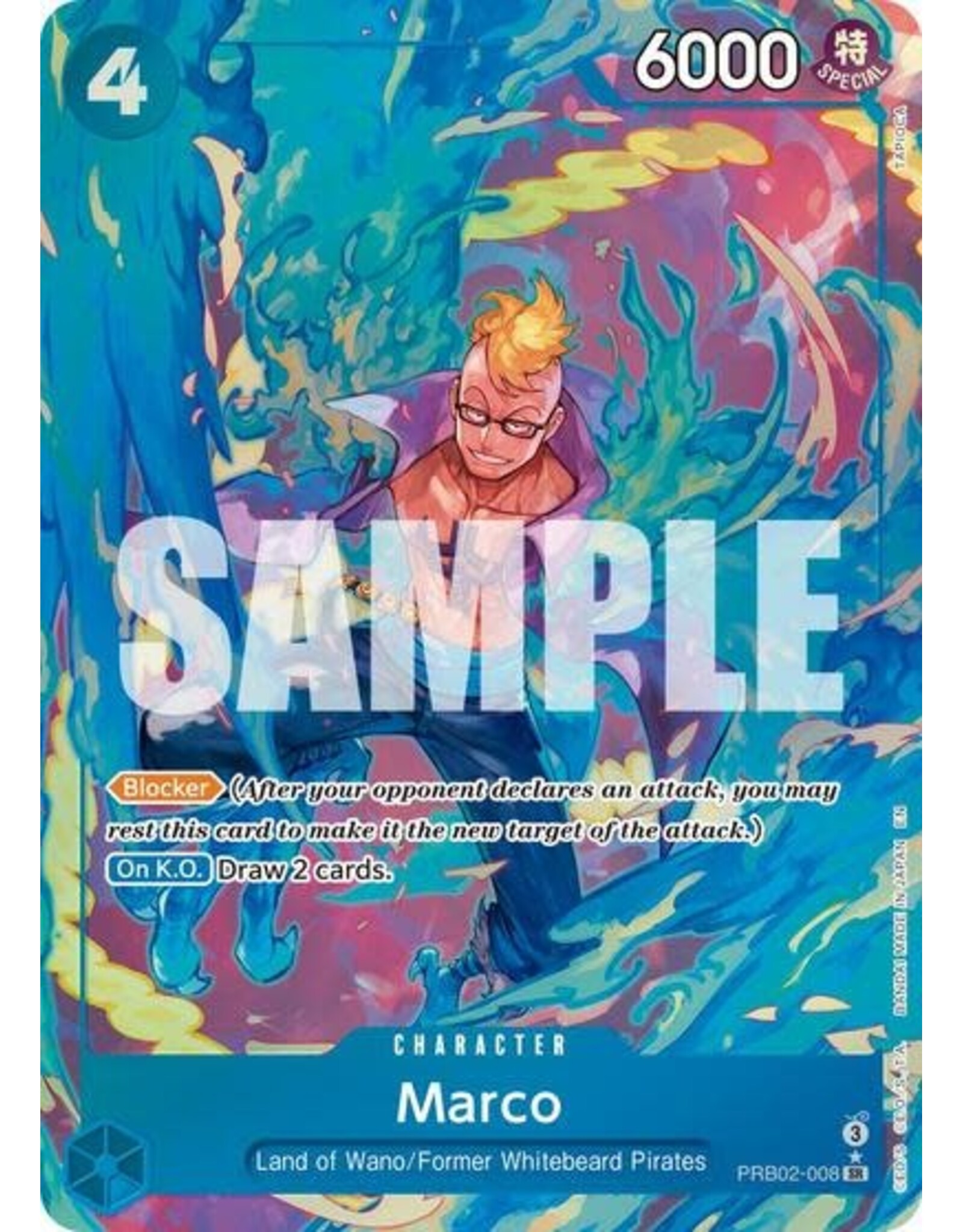 Marco (Alternate Art) - PRB02-008 (Foil, SR)