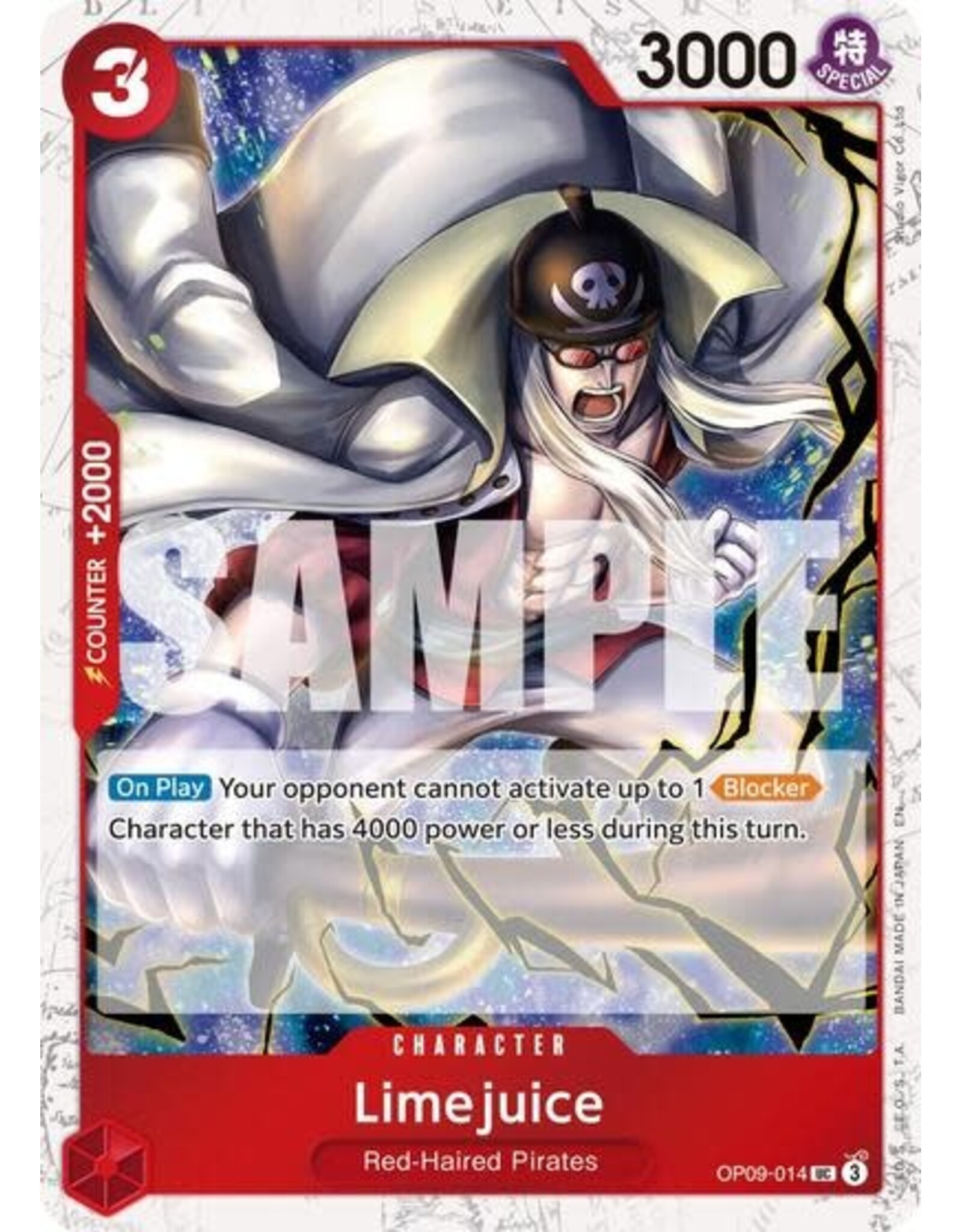 Limejuice (Pirate Foil) - OP09-014 (Foil, UC)