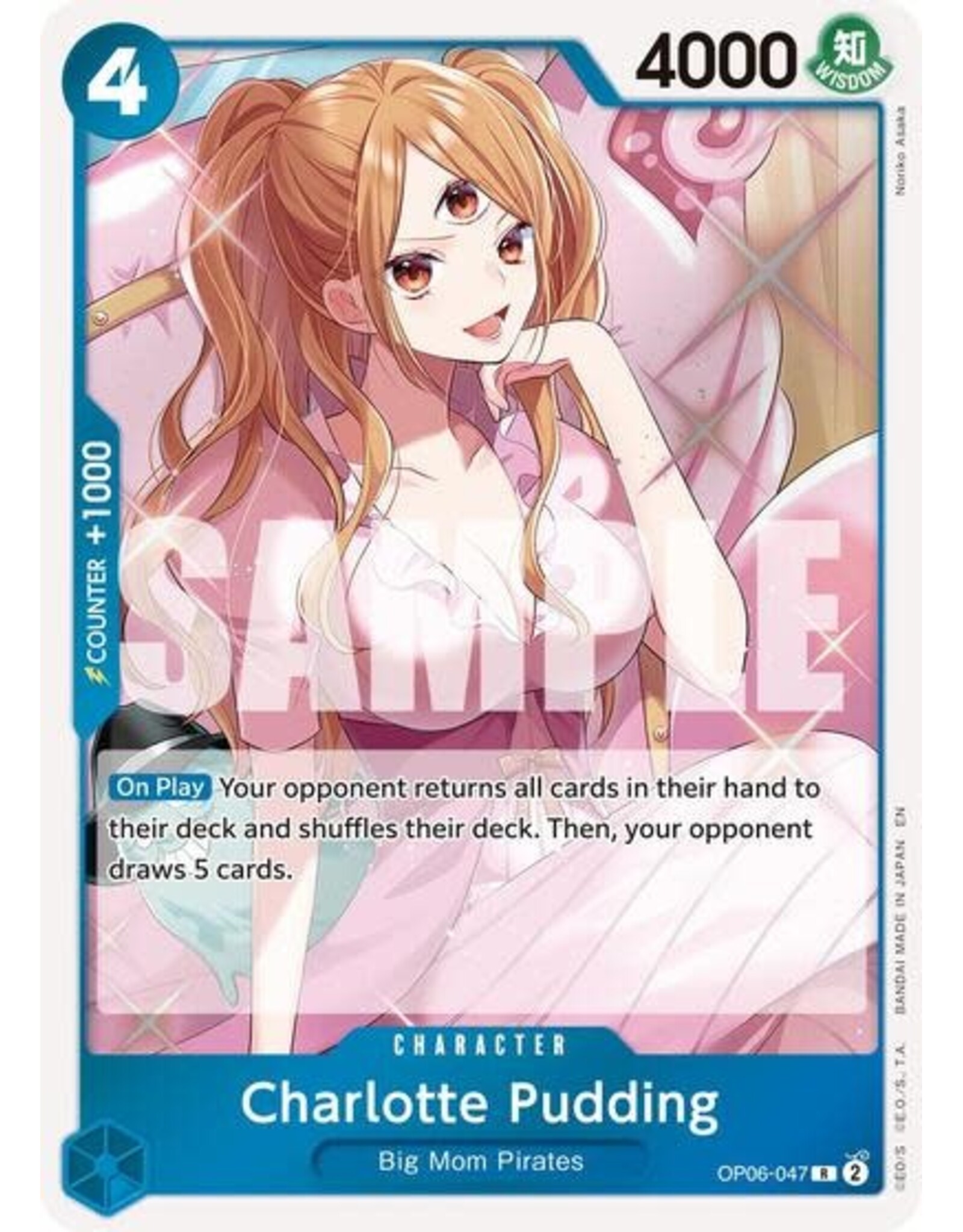 Charlotte Pudding (Reprint) - OP06-047 (Foil, R)