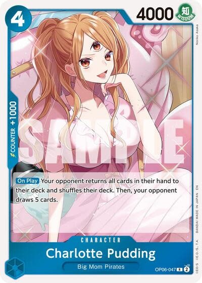 Charlotte Pudding (Reprint) - OP06-047 (Foil, R)