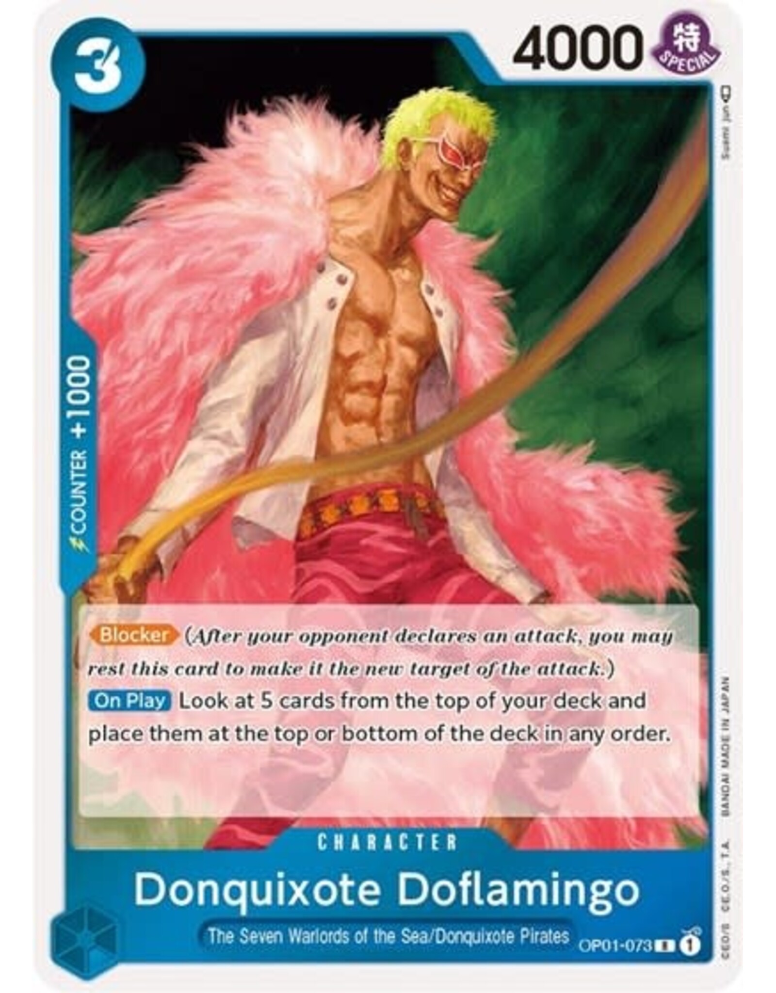 Donquixote Doflamingo (073) - OP01-073 (Foil, R)