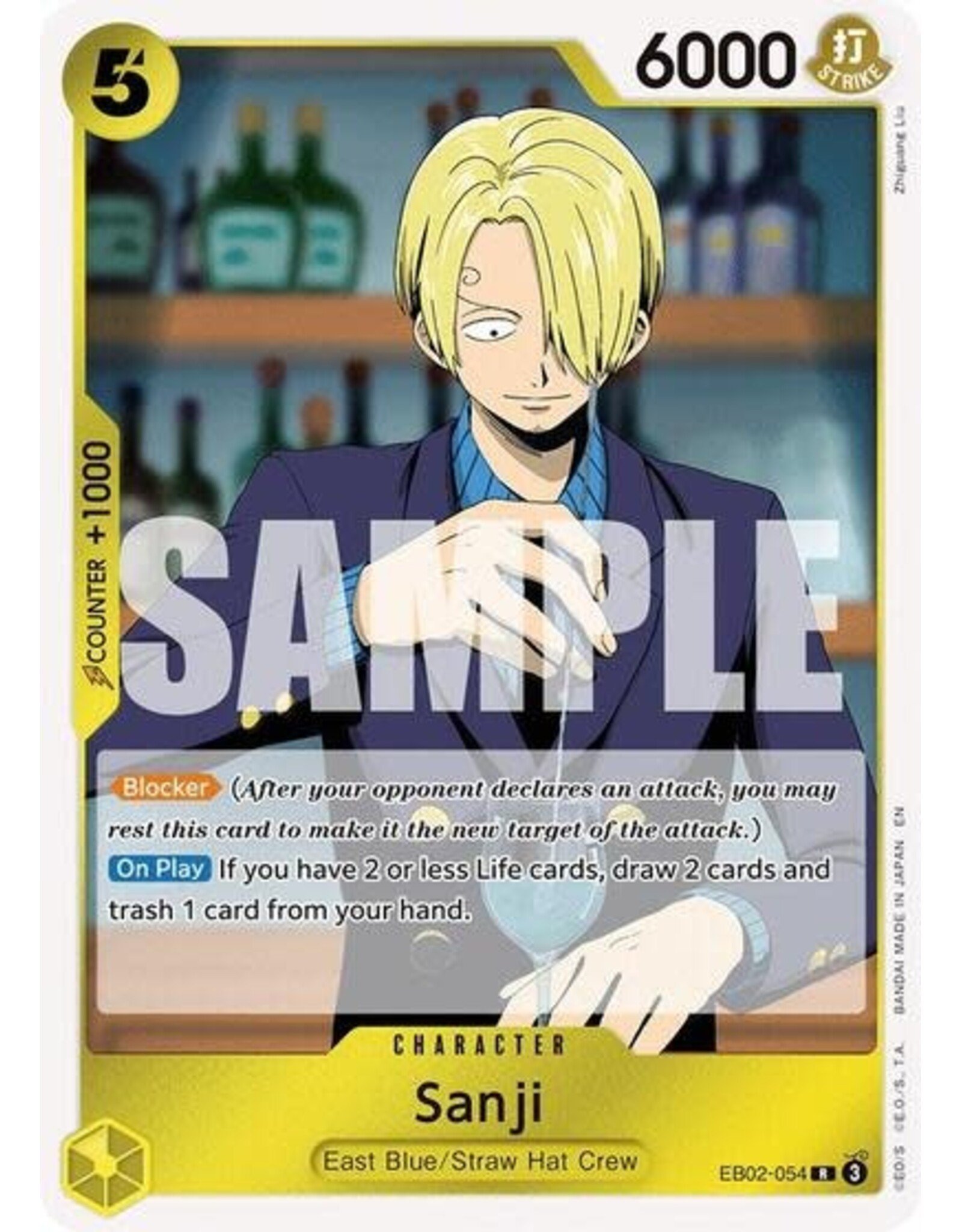 Sanji - EB02-054 (Foil, R)