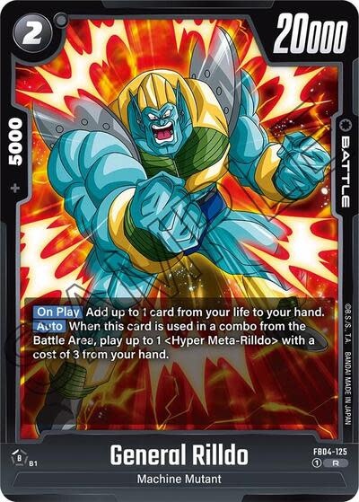 General Rilldo - FB04-125 (Holofoil, Rare)