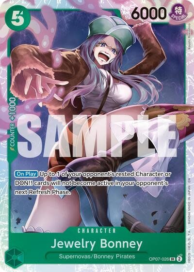 Jewelry Bonney - OP07-026 (Reprint) (Foil, SR)
