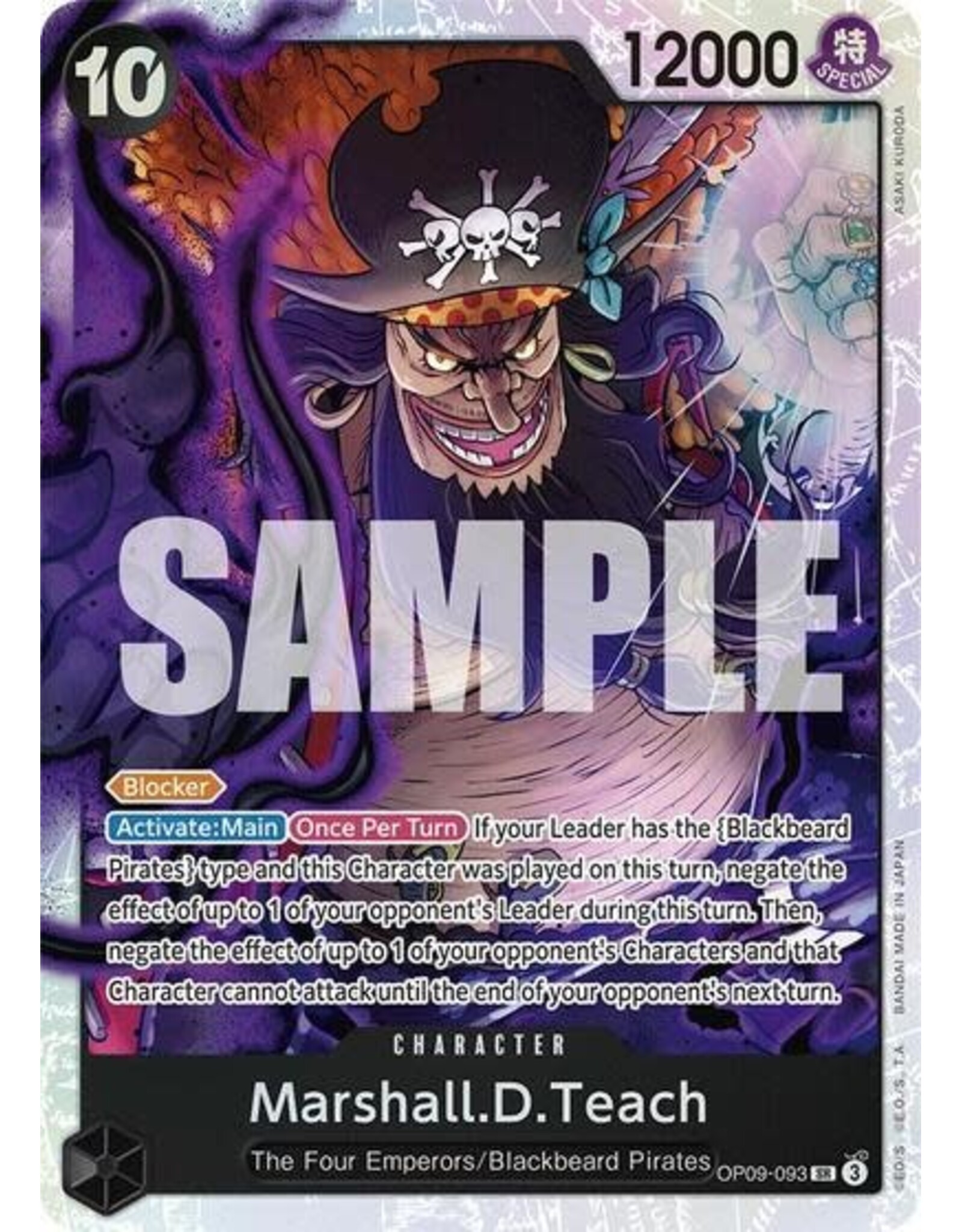 Marshall.D.Teach (093) - OP09-093 (Foil, SR)