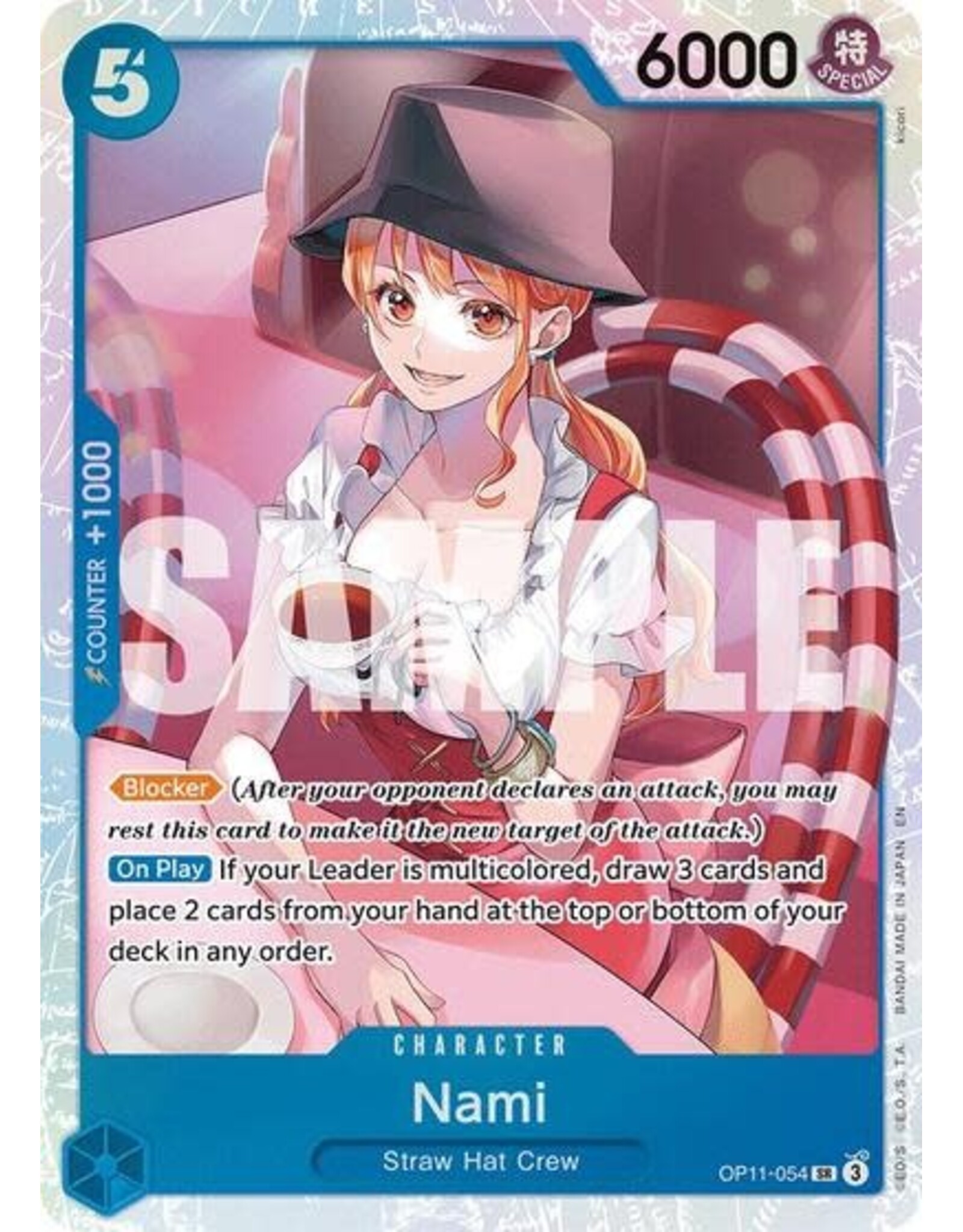 Nami (054) - OP11-054 (Foil, SR)