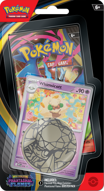 The Pokemon Company Pokémon Trading Card Game - Phantasmal Flames Checklane Blister Pack