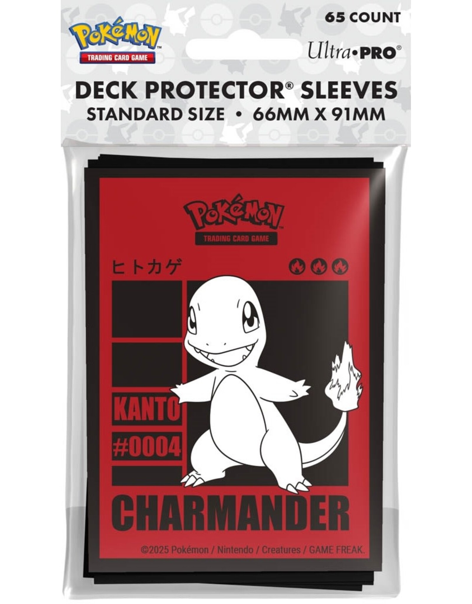 ultra pro Pokemon Trading Card Game - Charmander Deck Protector Sleeves