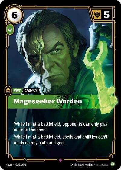Mageseeker Warden - 070/298 (Foil, Rare)