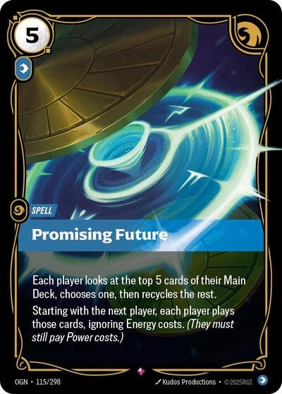 Promising Future - 115/298 (Foil, Rare)