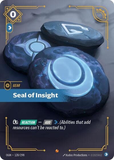 Seal of Insight - 120/298 (Foil, Epic)