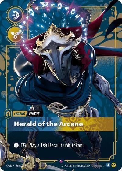 Viktor - Herald of the Arcane - 265/298 (Foil, Rare)