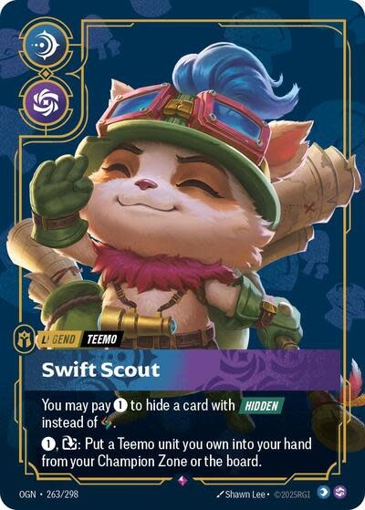 Teemo - Swift Scout - 263/298 (Foil, Rare)