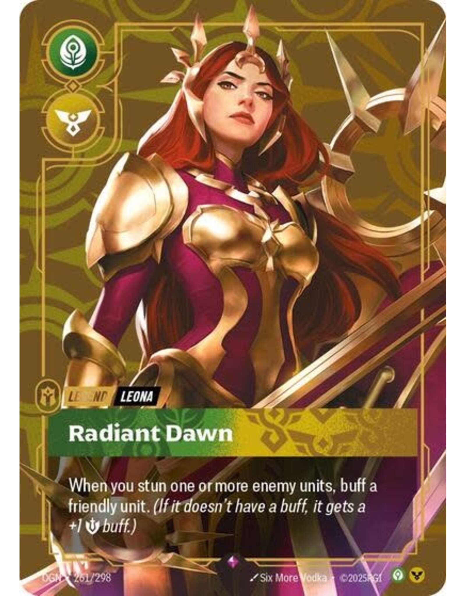Leona - Radiant Dawn - 261/298 (Foil, Rare)