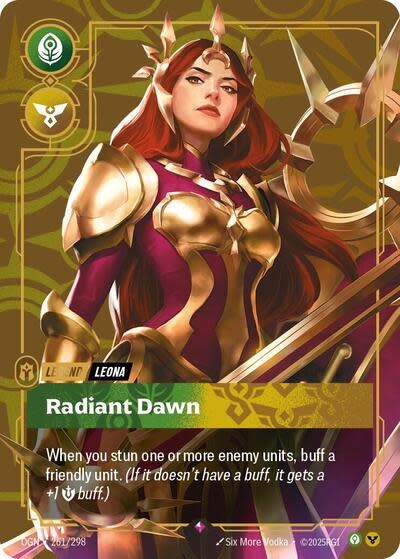 Leona - Radiant Dawn - 261/298 (Foil, Rare)