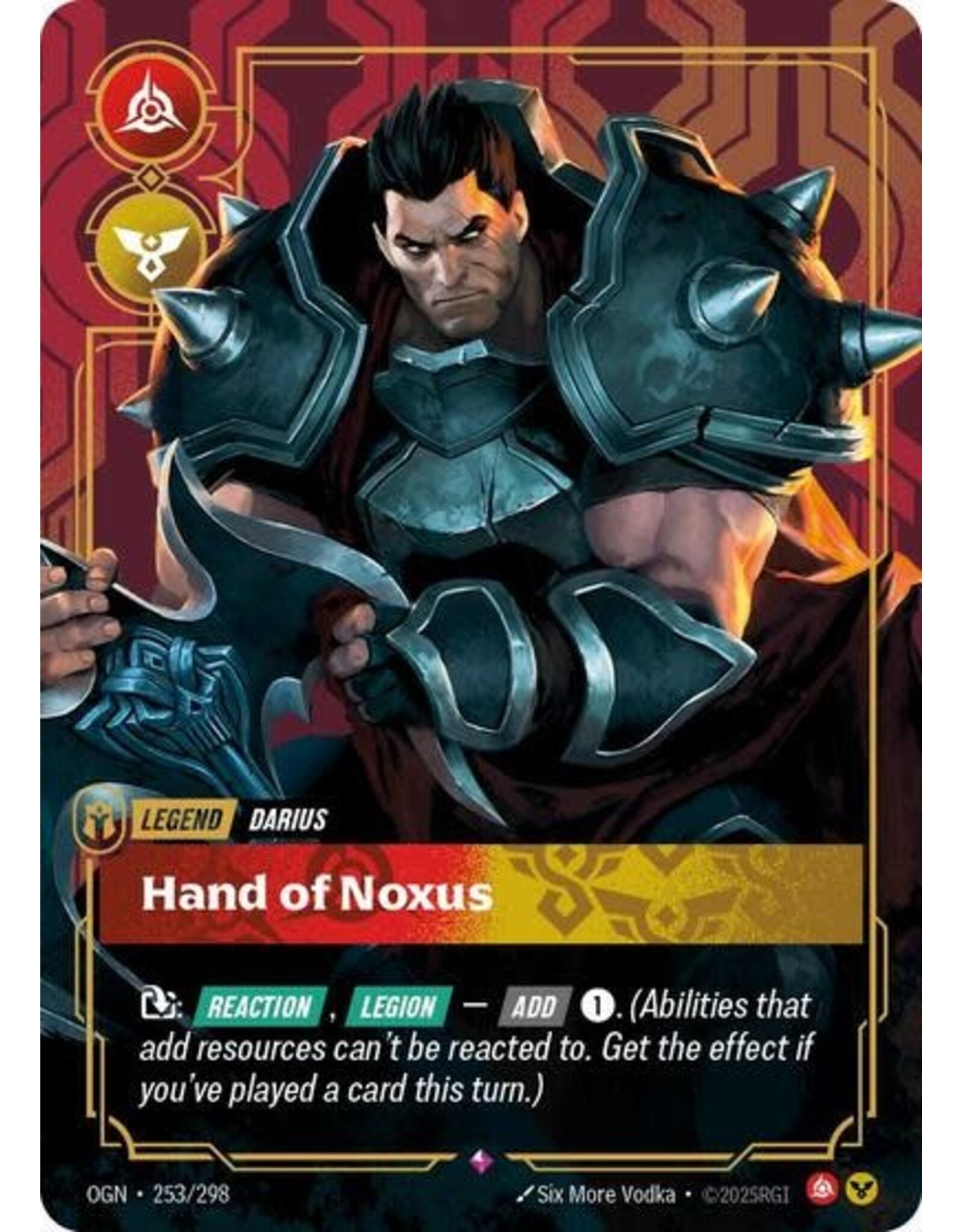 Darius - Hand of Noxus - 253/298 (Foil, Rare)