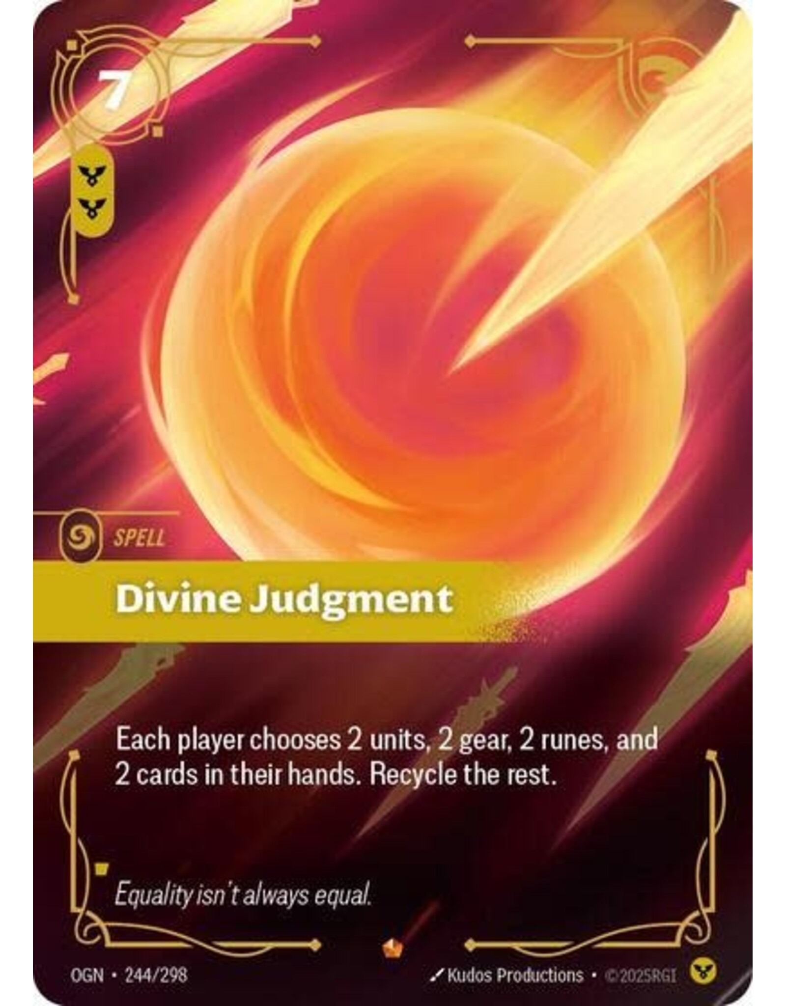 Divine Judgment - 244/298 (Foil, Epic)