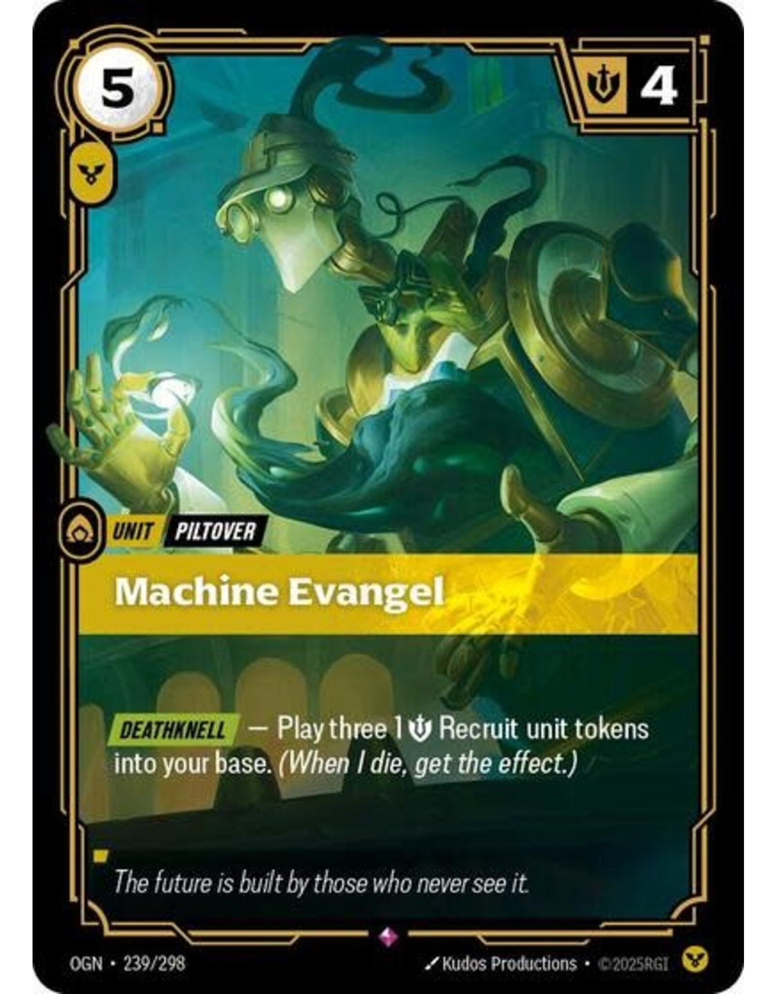 Machine Evangel - 239/298 (Foil, Rare)