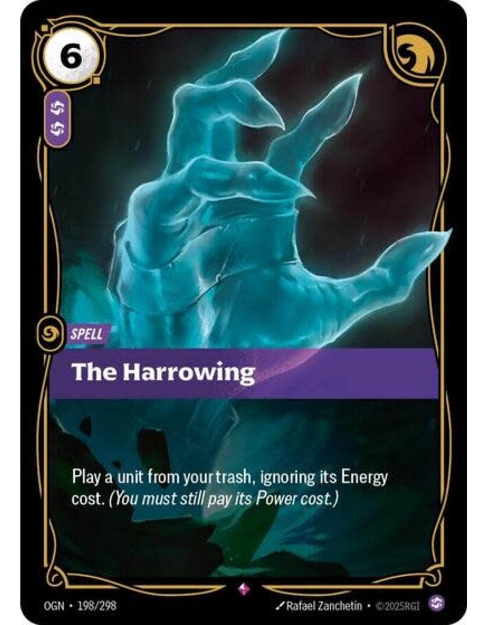 The Harrowing - 198/298 (Foil, Rare)