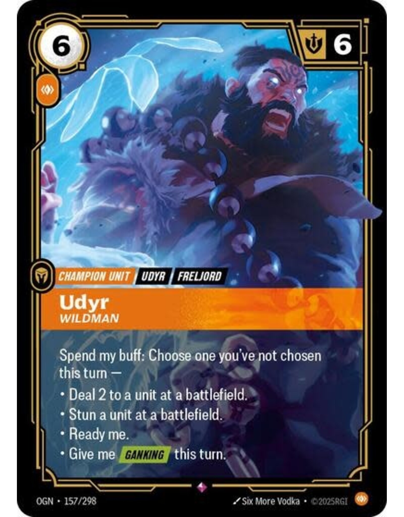Udyr - Wildman - 157/298 (Foil, Rare)