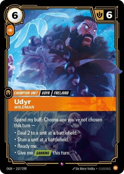 Udyr - Wildman - 157/298 (Foil, Rare)
