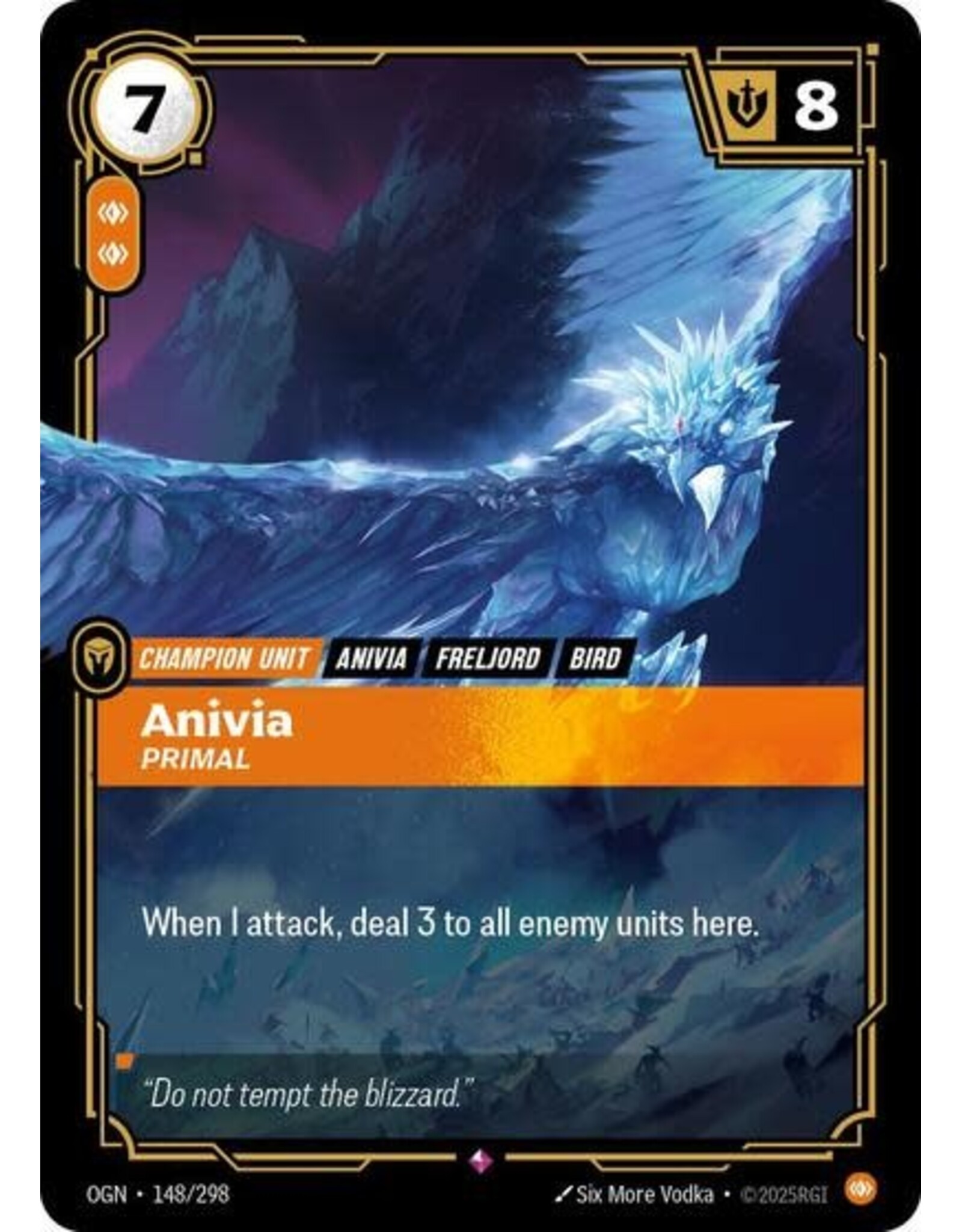 Anivia - Primal - 148/298 (Foil, Rare)