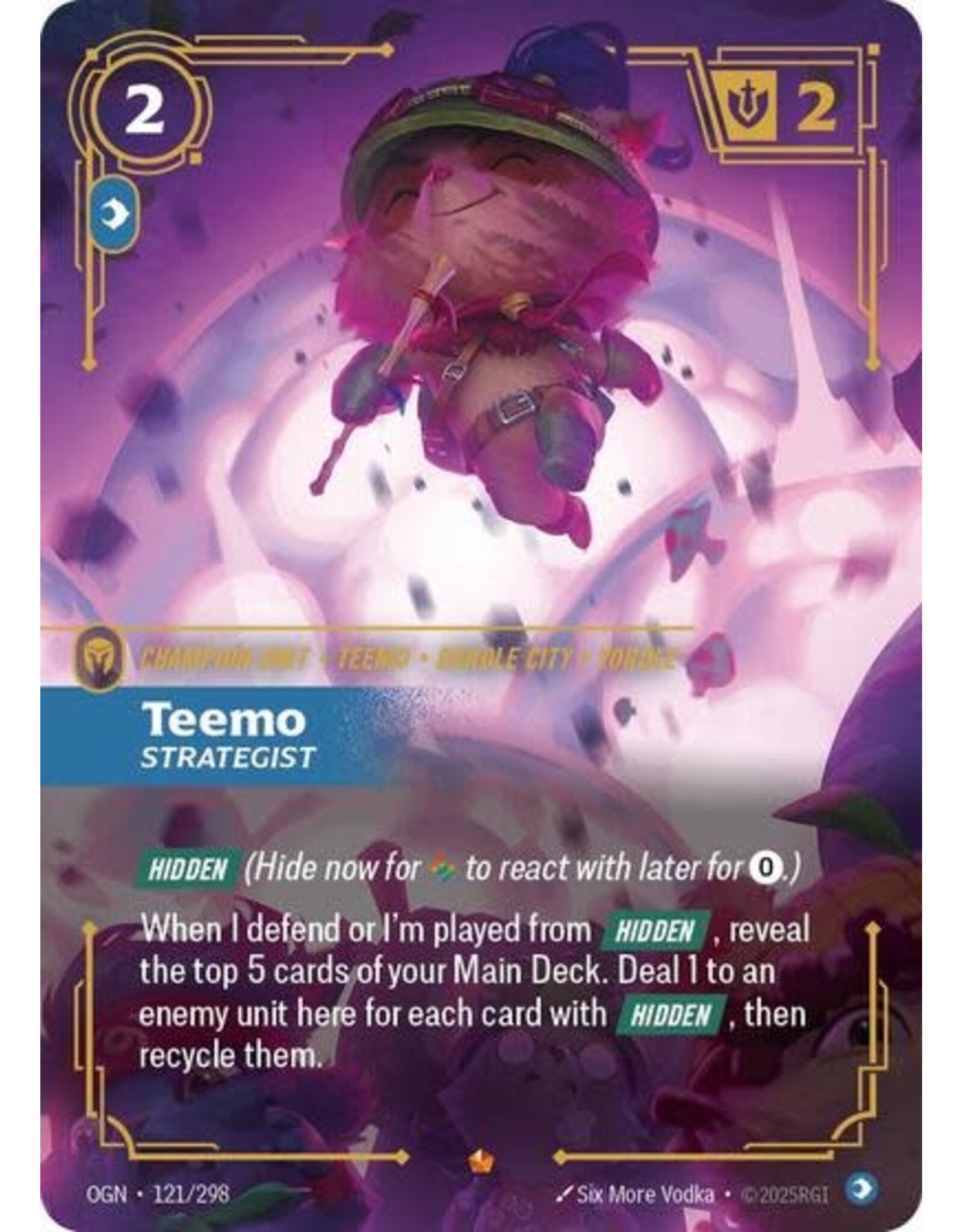 Teemo - Strategist - 121/298 (Foil, Epic)