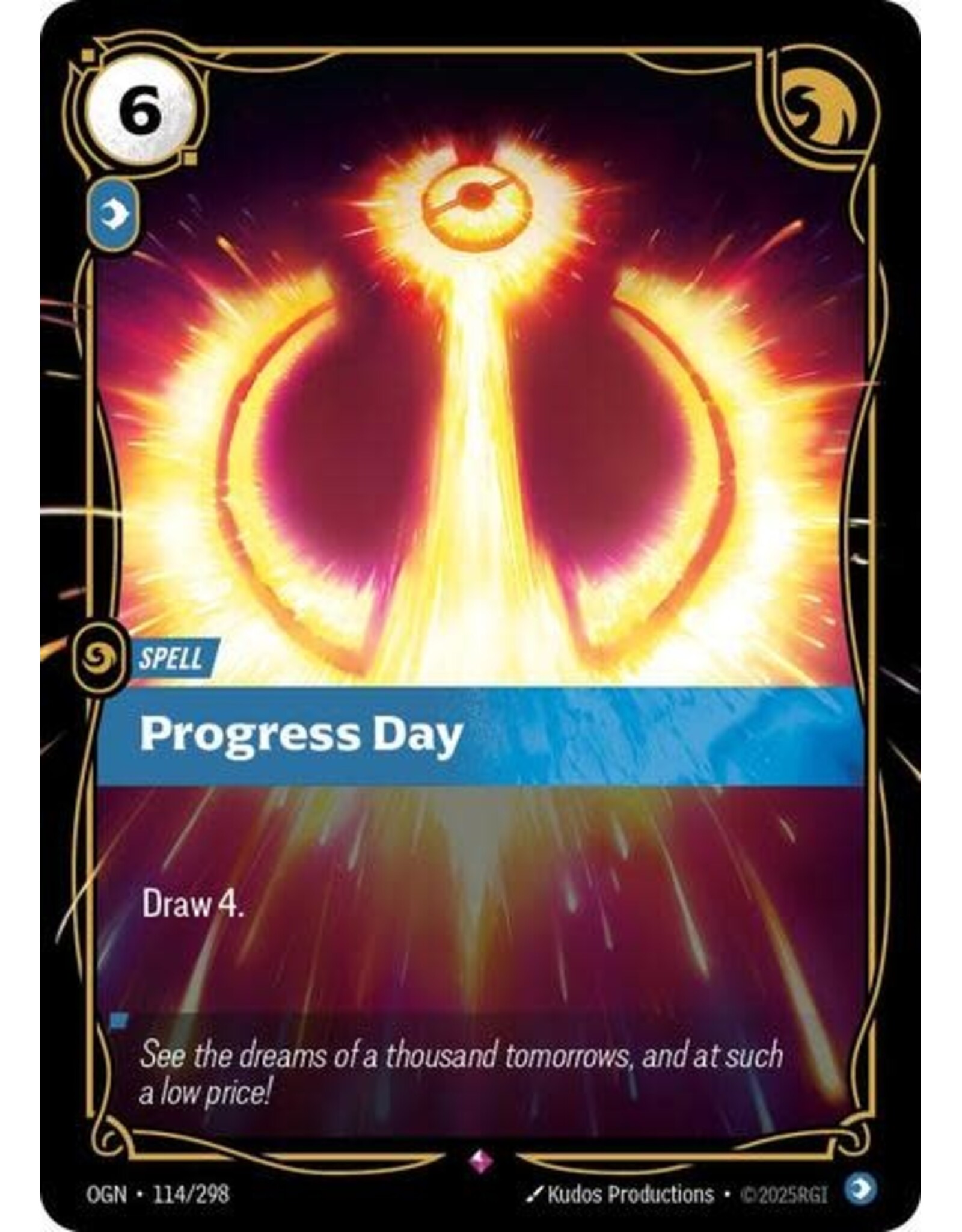 Progress Day - 114/298 (Foil, Rare)